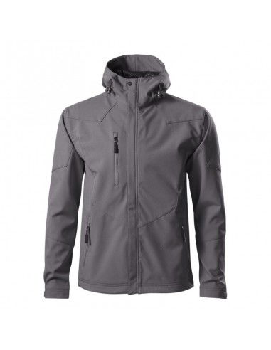 Malfini Nano Ανδρικό Χειμωνιάτικο Μπουφάν Softshell Αδιάβροχο και Αντιανεμικό Graphite MLI-53136