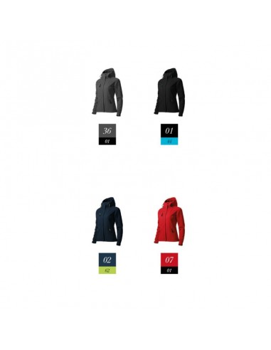 Malfini Softshell Γυναικείο Μπουφάν Μαύρο MLI-53201