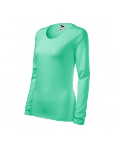 Malfini Γυναικεία Διαφημιστική Μπλούζα Κοντομάνικη σε Πράσινο Χρώμα MLI-13995