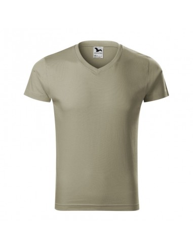 Malfini Ανδρικό Διαφημιστικό T-shirt Κοντομάνικο σε Γκρι Χρώμα MLI-14628