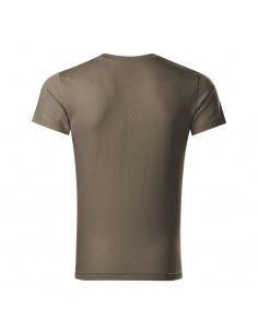 Malfini Ανδρικό Διαφημιστικό T-shirt Κοντομάνικο σε Γκρι Χρώμα MLI-14629 2