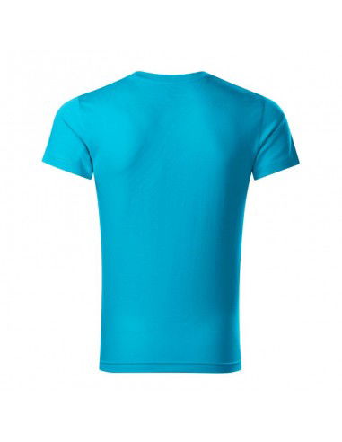 Malfini Ανδρικό Διαφημιστικό T-shirt Κοντομάνικο σε Μπλε Χρώμα MLI-14644