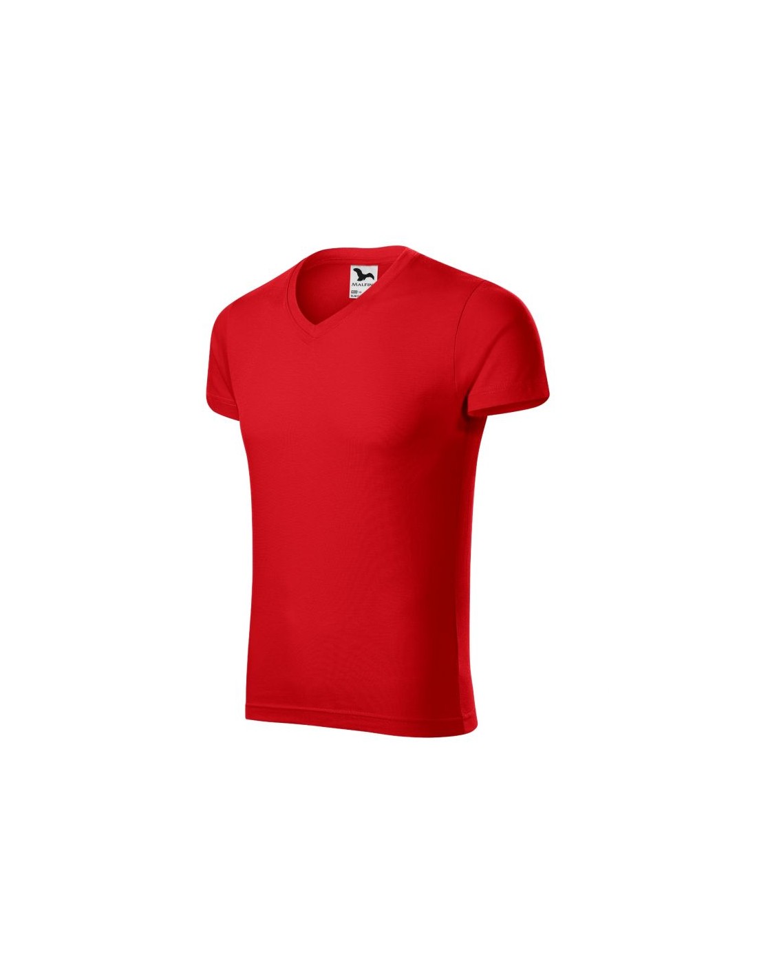 Malfini Ανδρικό Διαφημιστικό T-shirt Κοντομάνικο σε Κόκ