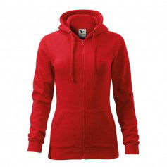 Malfini Γυναικεία Διαφημιστική Ζακέτα Μακρυμάνικη σε Κόκκινο Χρώμα MLI-41107