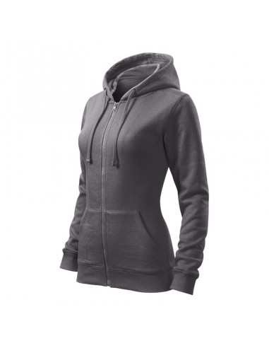 Malfini Γυναικεία Διαφημιστική Ζακέτα Μακρυμάνικη σε Γκρι Χρώμα MLI-41136