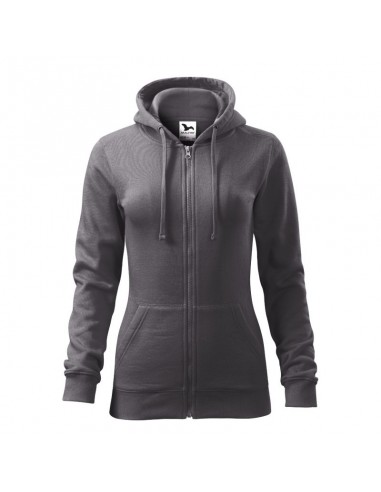 Malfini Γυναικεία Διαφημιστική Ζακέτα Μακρυμάνικη σε Γκρι Χρώμα MLI-41136