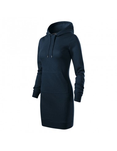 Malfini Mini Φόρεμα με Κουκούλα Navy Μπλε MLI-41902