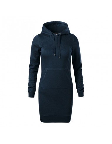 Malfini Mini Φόρεμα με Κουκούλα Navy Μπλε MLI-41902