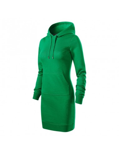 Malfini Mini Φόρεμα με Κουκούλα Πράσινο MLI-41916