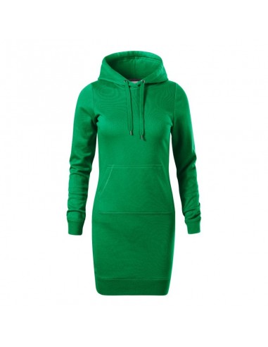 Malfini Mini Φόρεμα με Κουκούλα Πράσινο MLI-41916