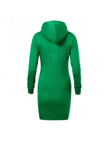 Malfini Mini Φόρεμα με Κουκούλα Πράσινο MLI-41916