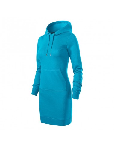 Malfini Mini Φόρεμα με Κουκούλα Μπλε MLI-41944