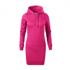 Malfini Mini Φόρεμα με Κουκούλα Ροζ MLI-41940
