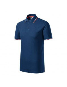 Malfini MLI-23287 Ανδρικό T-shirt Polo Μπλε