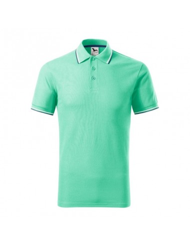 Malfini MLI-23295 Ανδρικό T-shirt Polo Πράσινο