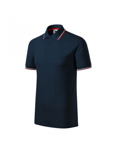 Malfini MLI-23202 Ανδρικό T-shirt Polo Μπλε