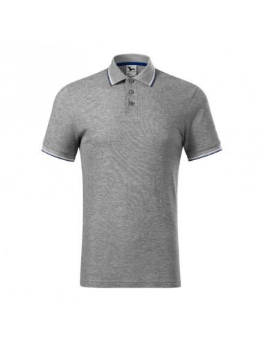 Malfini MLI-23212 Ανδρικό T-shirt Polo Γκρι