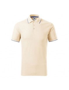 Malfini MLI-23221 Ανδρικό T-shirt Polo Μπεζ 2