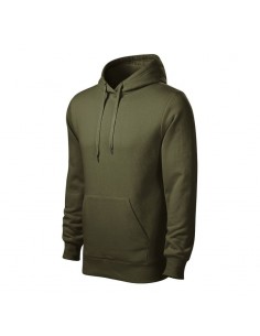 Malfini Ανδρικό Φούτερ με Κουκούλα Πράσινο MLI-41369