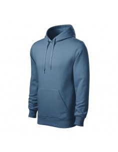 Malfini Ανδρικό Φούτερ με Κουκούλα Μπλε MLI-41360