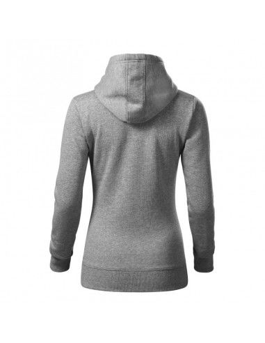 Malfini Cape Γυναικείο Φούτερ με Κουκούλα Γκρι MLI-41412