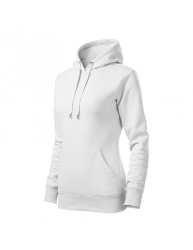Malfini Cape Γυναικείο Φούτερ με Κουκούλα Λευκό MLI-41400