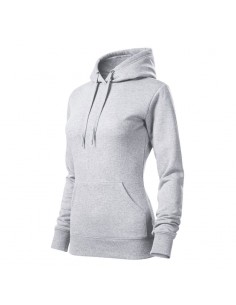 Malfini Γυναικείο Διαφημιστικό Φούτερ Μακρυμάνικο σε Γκρι Χρώμα MLI-41403