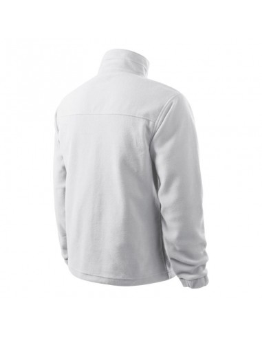 Malfini Ανδρική Διαφημιστική Ζακέτα Μακρυμάνικη σε Λευκό Χρώμα MLI-50100