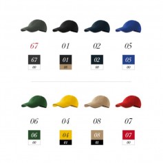 Malfini 6p Cap Jockey Γκρι MLI-30667