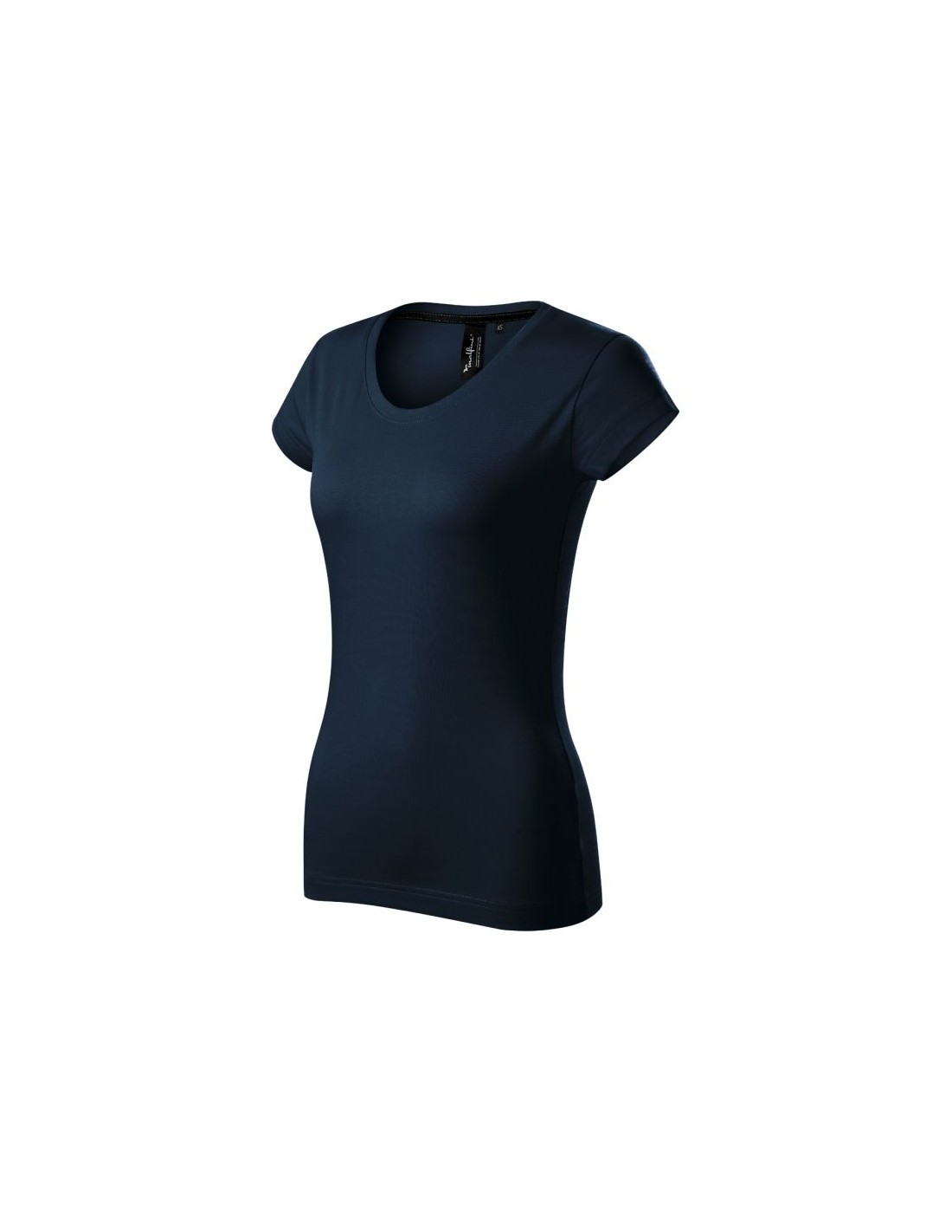 Malfini Γυναικείο Διαφημιστικό T-shirt Κοντομάνικο σε Navy Μπλε Χρώμα MLI-15402