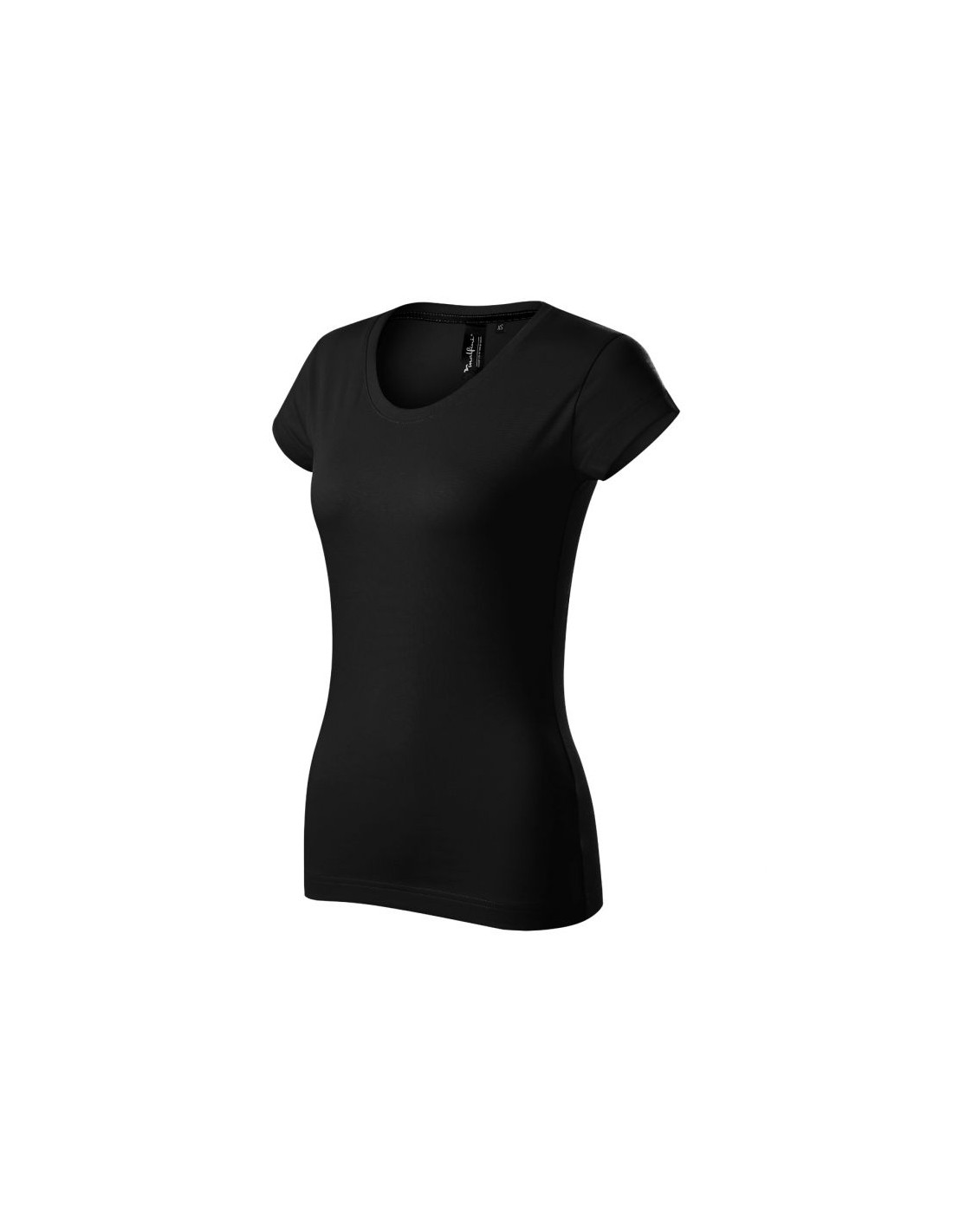 Malfini Malfini Γυναικείο Διαφημιστικό T-shirt Κοντομάνικο σε Μαύρο Χρώμα MLI-15401