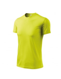 Malfini Ανδρικό Διαφημιστικό T-shirt Κοντομάνικο σε Κίτρινο Χρώμα MLI-12490