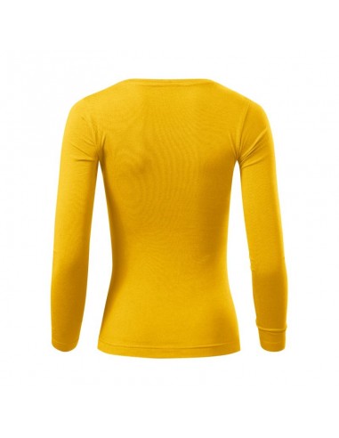 Malfini Γυναικεία Διαφημιστική Μπλούζα Μακρυμάνικη σε Κίτρινο Χρώμα MLI-16904