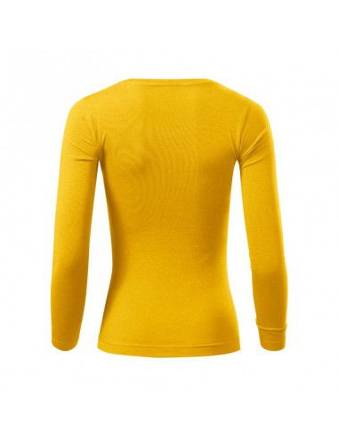 Malfini Γυναικεία Διαφημιστική Μπλούζα Μακρυμάνικη σε Κίτρινο Χρώμα MLI-16904