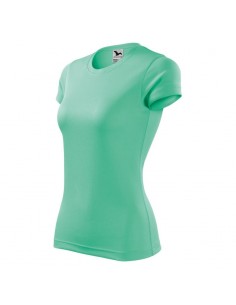Malfini Γυναικείο Διαφημιστικό T-shirt Κοντομάνικο σε Πράσινο Χρώμα MLI-14095