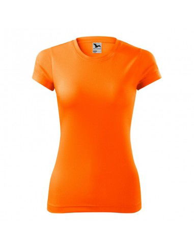 Malfini Γυναικείο Διαφημιστικό T-shirt Κοντομάνικο σε Πορτοκαλί Χρώμα MLI-14091
