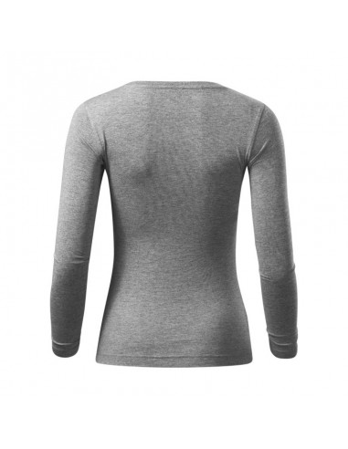 Malfini Γυναικεία Διαφημιστική Μπλούζα Μακρυμάνικη σε Γκρι Χρώμα MLI-16912