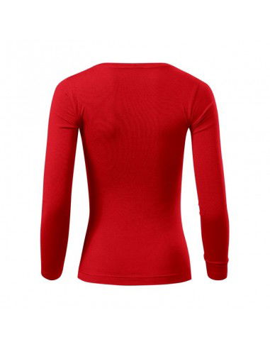 Malfini Γυναικεία Διαφημιστική Μπλούζα Μακρυμάνικη σε Κόκκινο Χρώμα MLI-16907