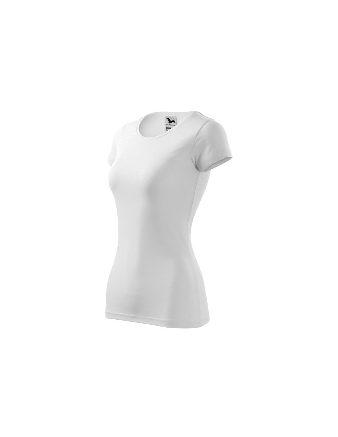 Malfini Malfini Γυναικείο Διαφημιστικό T-shirt Κοντομάνικο σε Λευκό Χρώμα MLI-14100