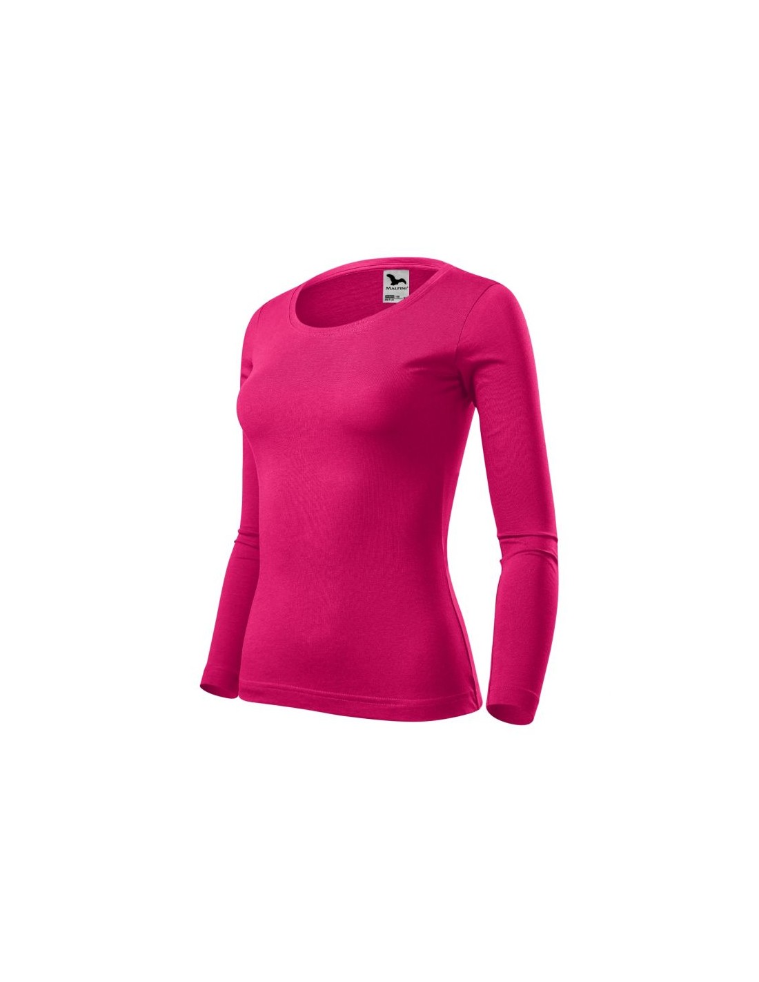 Malfini Malfini Γυναικεία Διαφημιστική Μπλούζα Μακρυμάνικη σε Ροζ Χρώμα MLI-16963