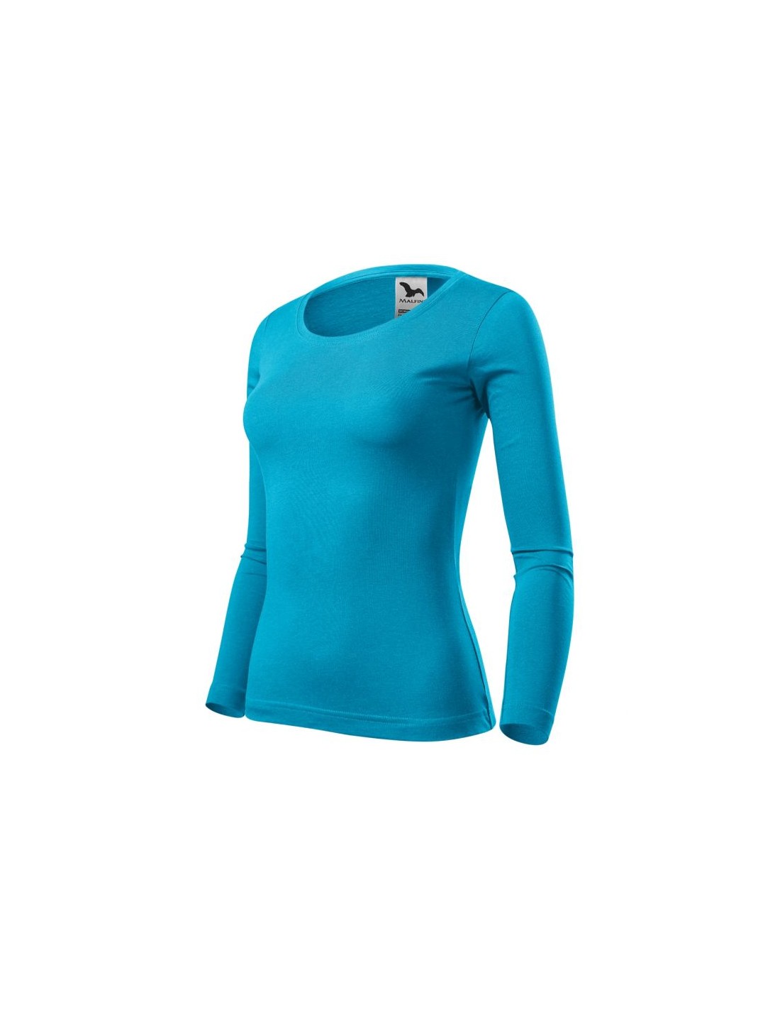 Malfini Malfini Γυναικεία Διαφημιστική Μπλούζα Μακρυμάνικη σε Μπλε Χρώμα MLI-16944