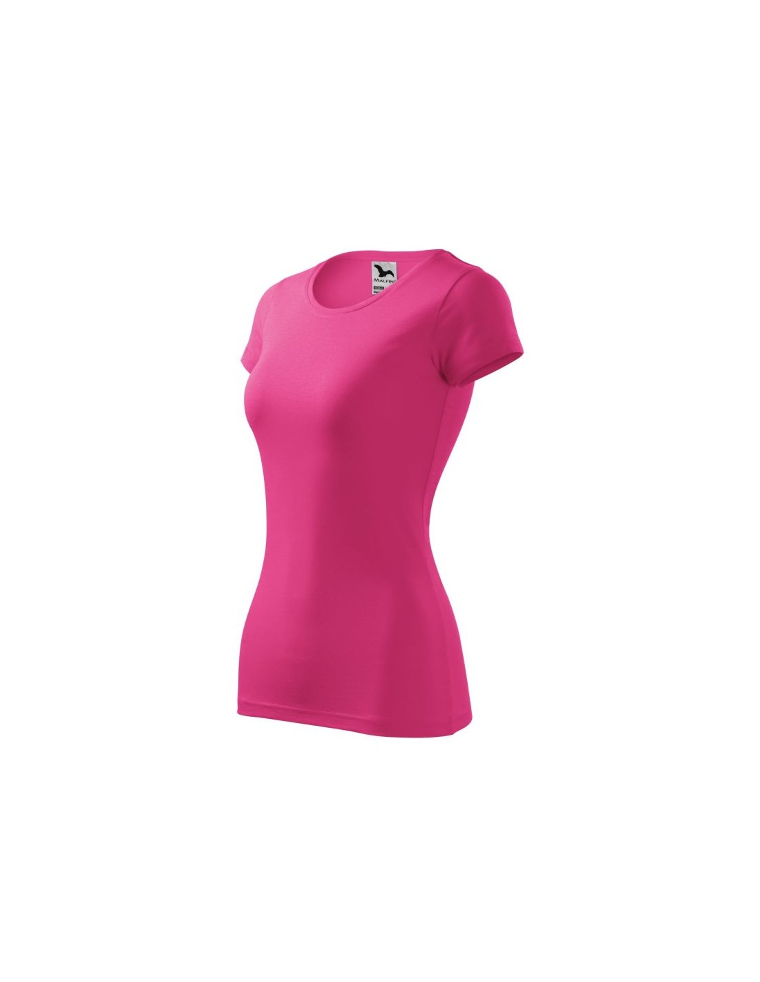 Malfini Malfini Γυναικείο Διαφημιστικό T-shirt Κοντομάνικο σε Ροζ Χρώμα MLI-14140