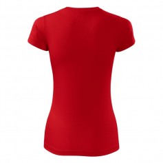 Malfini Γυναικείο Διαφημιστικό T-shirt Κοντομάνικο σε Κόκκινο Χρώμα MLI-14007