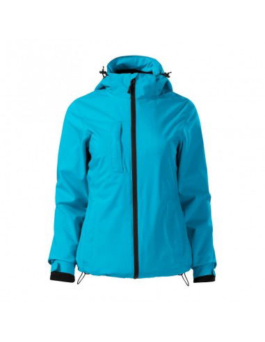 Malfini Κοντό Γυναικείο Μπουφάν για Χειμώνα Γαλάζιο MLI-53444