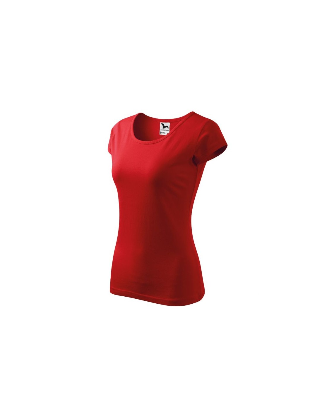 Malfini Malfini Γυναικείο Διαφημιστικό T-shirt Κοντομάνικο σε Κόκκινο Χρώμα MLI-12207