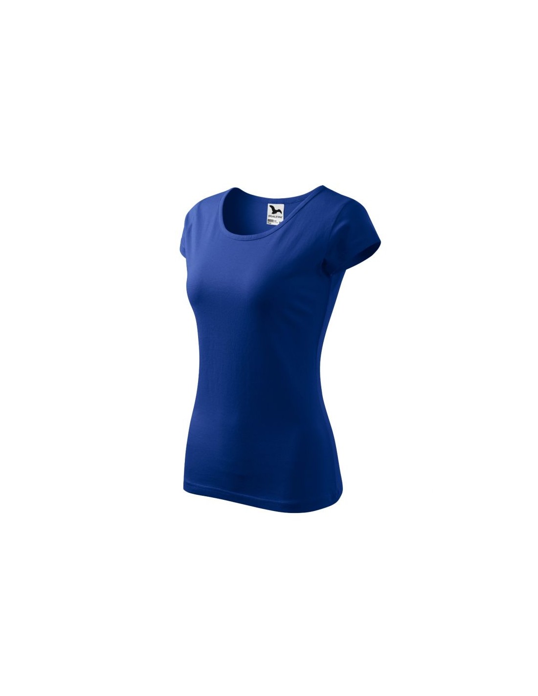 Malfini Malfini Γυναικείο Διαφημιστικό T-shirt Κοντομάνικο σε Μπλε Χρώμα MLI-12205