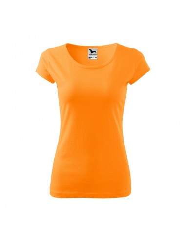 Malfini Pure Γυναικείο Διαφημιστικό T-shirt Κοντομάνικο σε Πορτοκαλί Χρώμα MLI-122A2