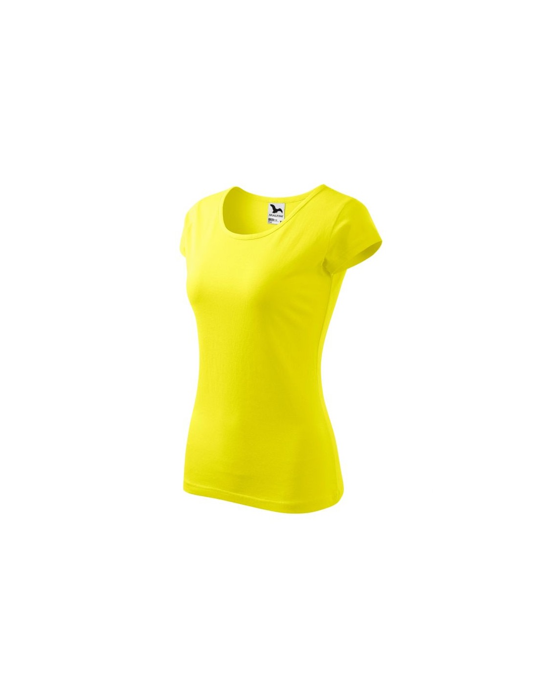 Malfini Malfini Γυναικείο Διαφημιστικό T-shirt Κοντομάνικο σε Κίτρινο Χρώμα MLI-12296