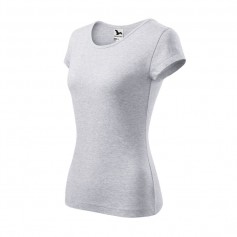 Malfini Γυναικείο Διαφημιστικό T-shirt Κοντομάνικο σε Γκρι Χρώμα MLI-12203