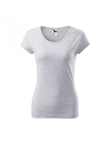 Malfini Γυναικείο Διαφημιστικό T-shirt Κοντομάνικο σε Γκρι Χρώμα MLI-12203